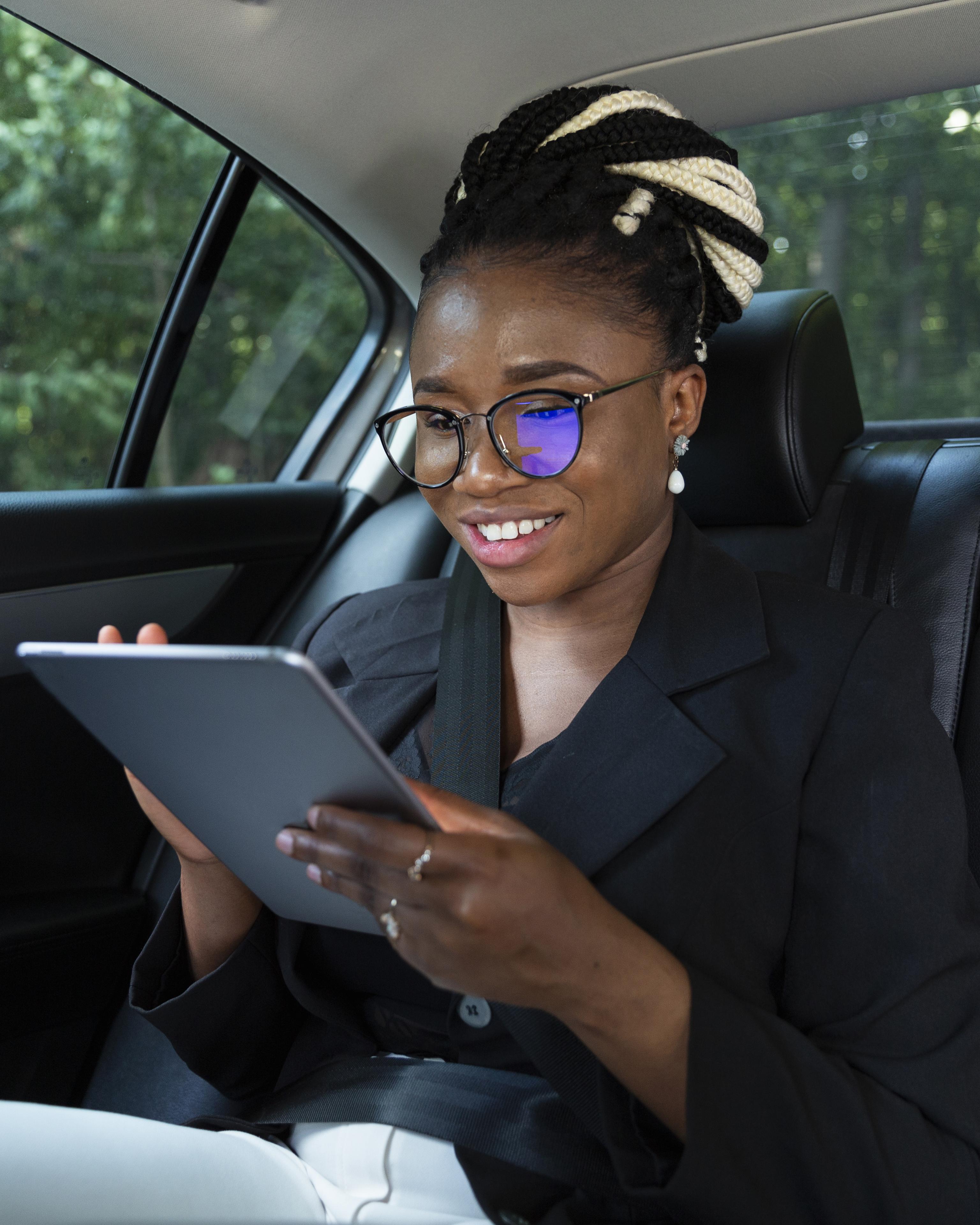booking or ride hailing with a driver
